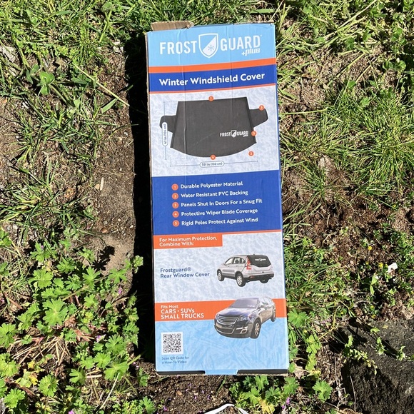 Frost Guard Plus Winter Windshield Cover, ST for Small Trucks, Black - Picture 7 of 12